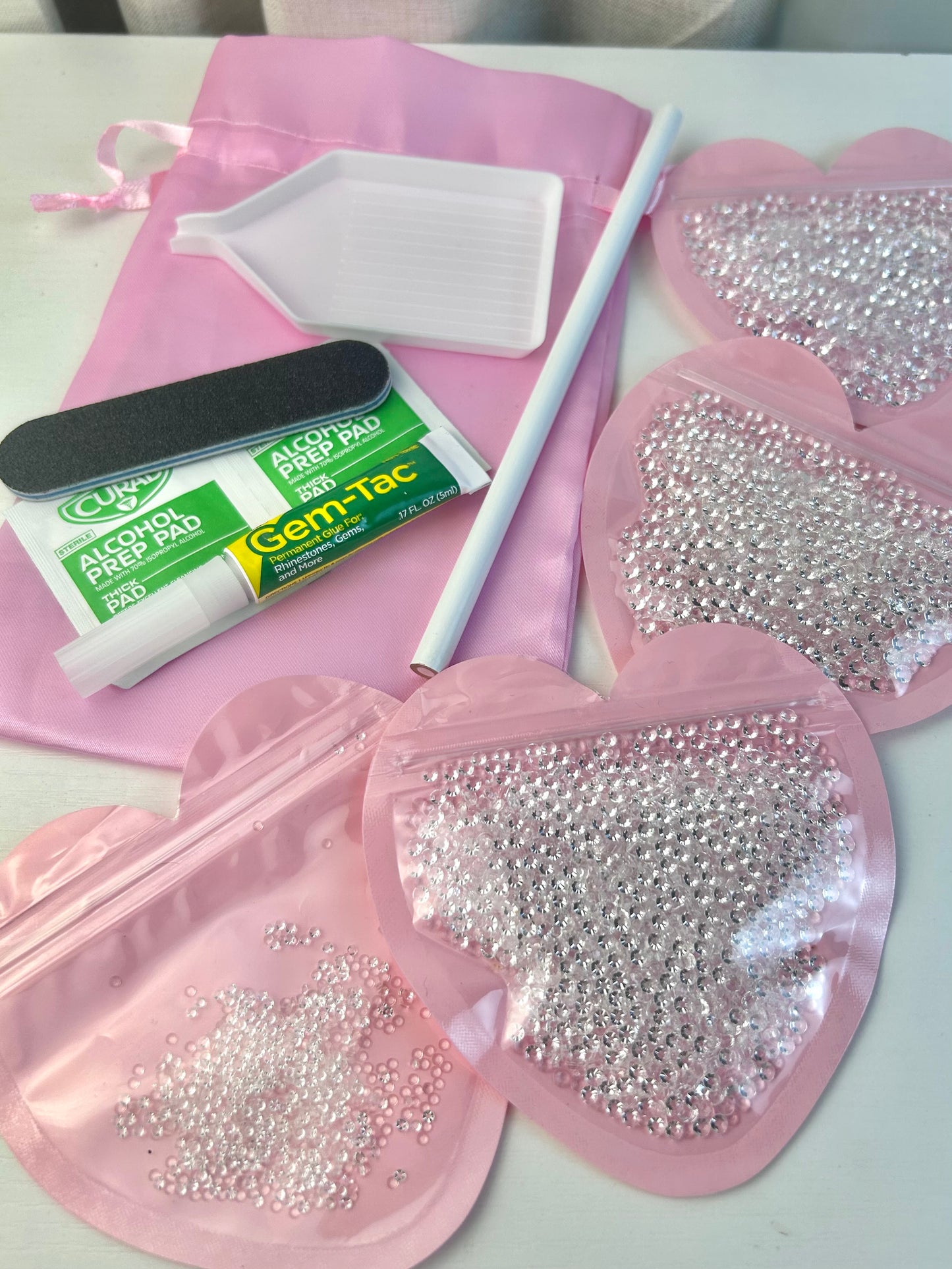 transparent rhinestone kit - perfect for beginners!