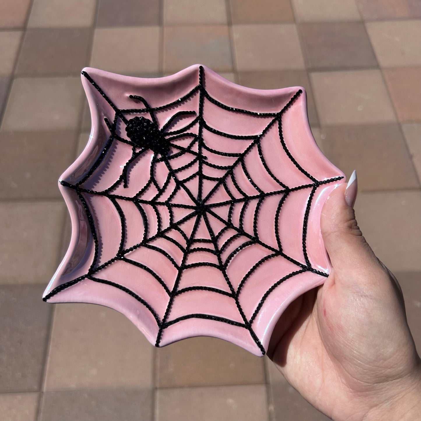 spider trinket tray